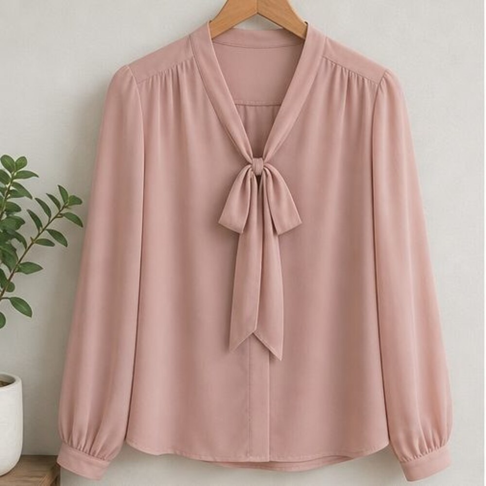 Blush Puff Sleeve Top